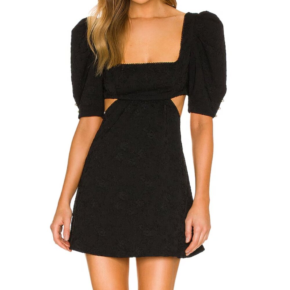 Majorelle Tillie Mini Dress in Black